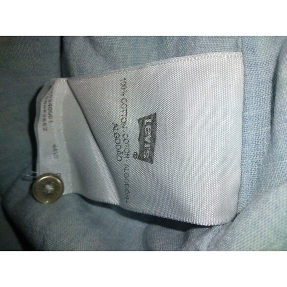 Levi's Chambray Top Tunic Size Small Women’s - Picture 5 of 6